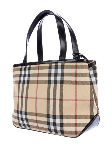 burberry small nova check tote bag|Burberry nova check tote discontinued.